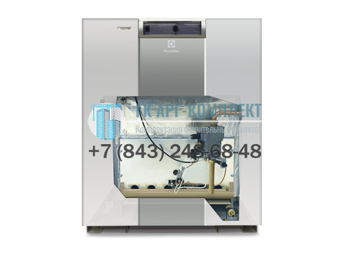 Энергонезависимый одноконтурный котёл Electrolux  с атмосферной горелкой чугунным теплообменником серии FSB 50 P.  �2