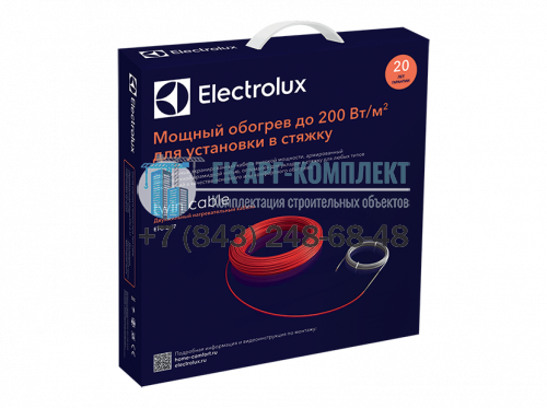 Кабель нагревательный Electrolux ETC 2-17-2000 (комплект теплого пола)