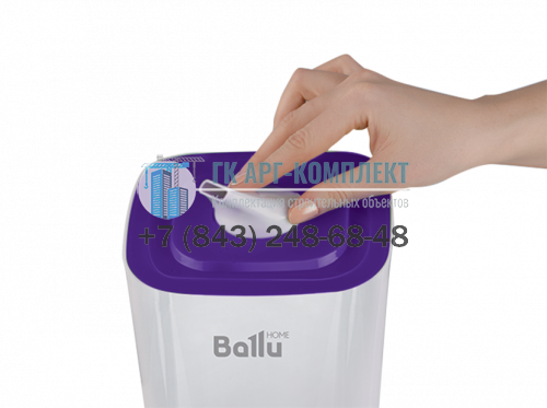 Ультразвуковой увлажнитель воздуха Ballu UHB-205 белый/фиолетовый.  �2