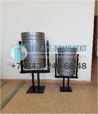 Урна круглая на ножках.  �2