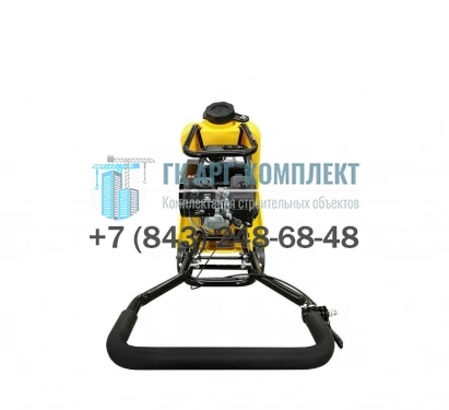 Виброплита бензиновая прямоходная NORSU RF-90TL (колесный комплект, бак для воды) 90кг.  �6