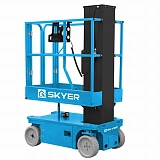 Телескопический подъемник вертикальный самоходный SKYER VM 0723 230кг 6,8м