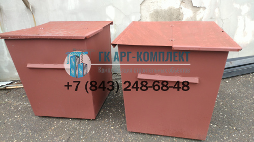 Контейнер для мусора 0,75 м3.  �4