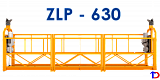 Фасадный подъемник ZLP 630 (строительная люлька)