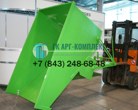 Контейнер самоопрокидывающийся 1м3.  �2