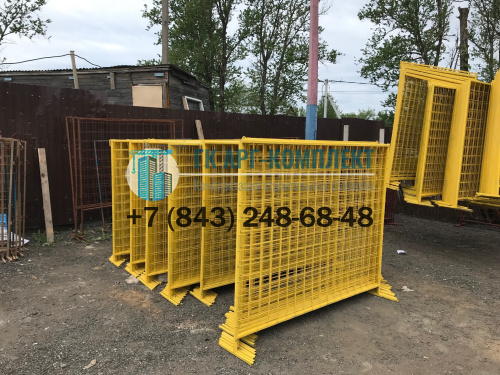 Строительное ограждение СПО 1600х2000 мм.  �6