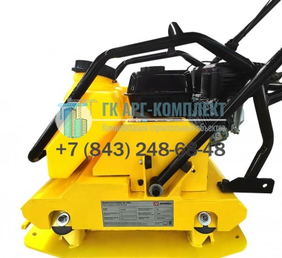 Виброплита бензиновая прямоходная NORSU RF-110TL (колесный комплект, бак для воды) 101кг.  �4
