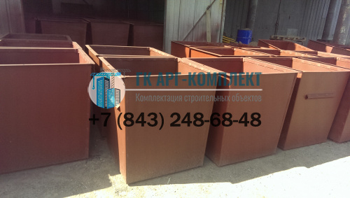 Контейнер для мусора 0,5 м3.  �2