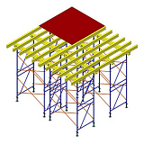 Рамная опалубка перекрытий