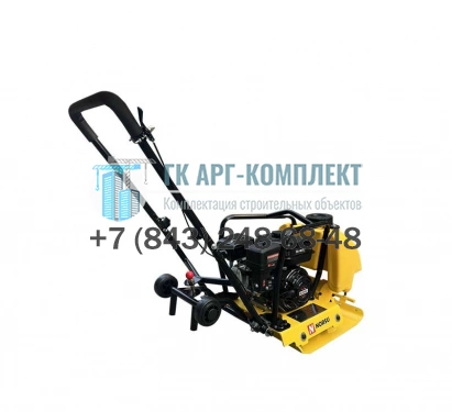 Виброплита бензиновая прямоходная NORSU RF-90TH (колесный комплект, бак для воды) 90кг.  �3