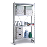 Торговые металлические стеллажи с нагрузкой на полку до 200 кг