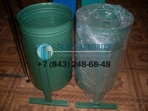 Урна круглая перфорированная.  �3