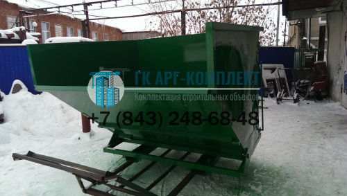 Контейнер самоопрокидывающийся 1м3.  �3