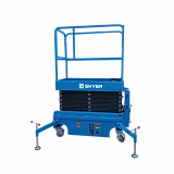 Подъемник ножничный несамоходный электрический SKYER PF0824 DC 240кг 8м