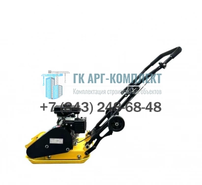 Виброплита бензиновая прямоходная NORSU RS-50L (колесный комплект) 50кг.  �2