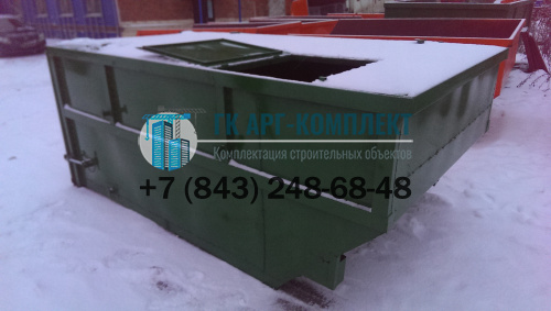 Бункер-накопитель БН-8 закрытый.  �4