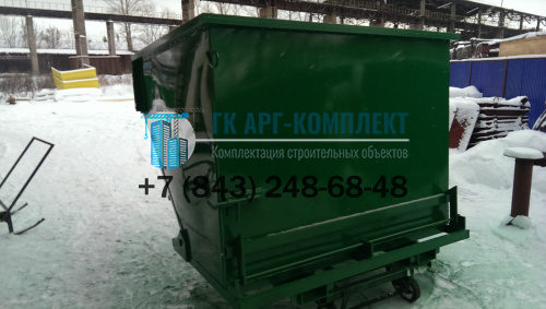 Контейнер самоопрокидывающийся 1м3.  �4